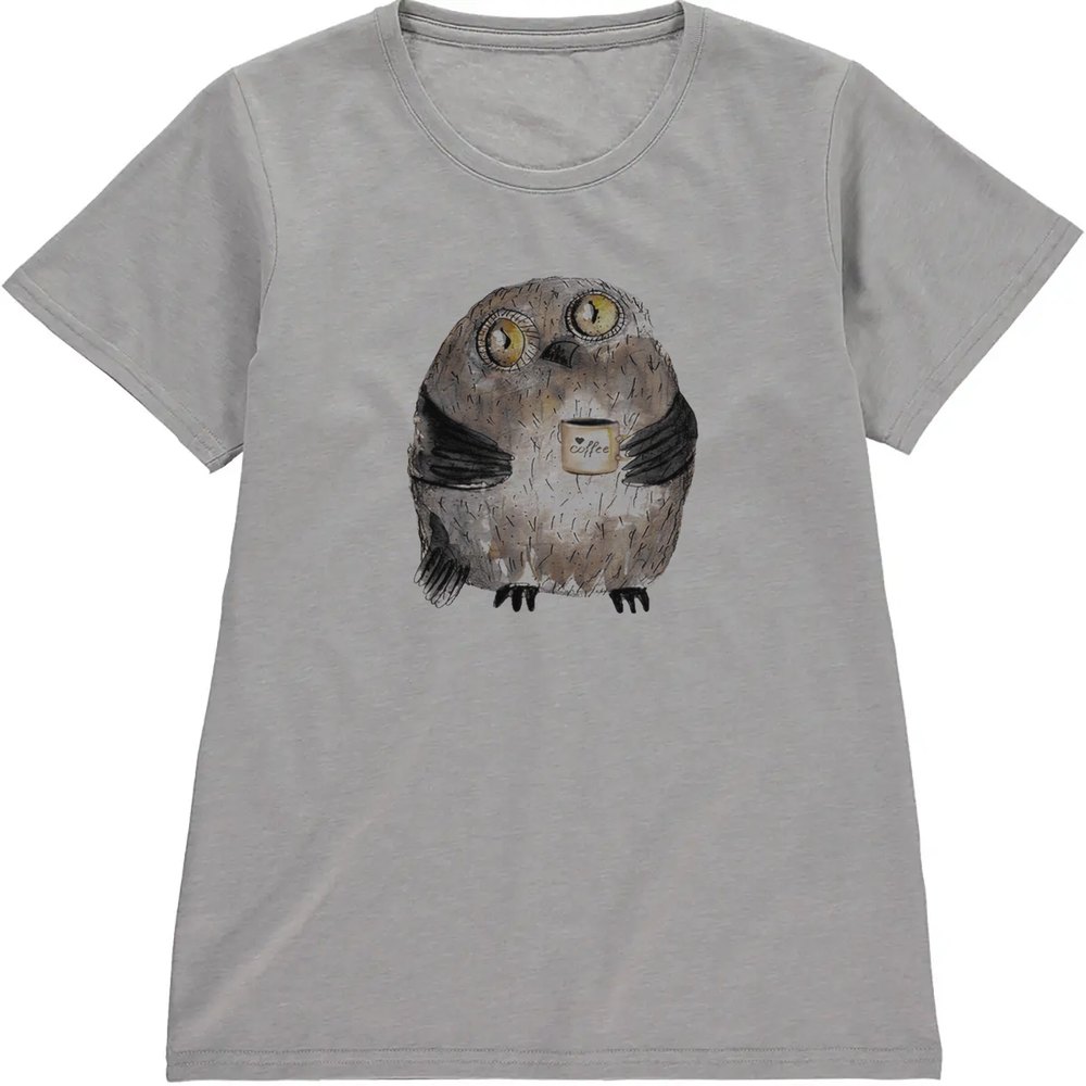 Regular Fit Printed T-Shirt Owl — image 5