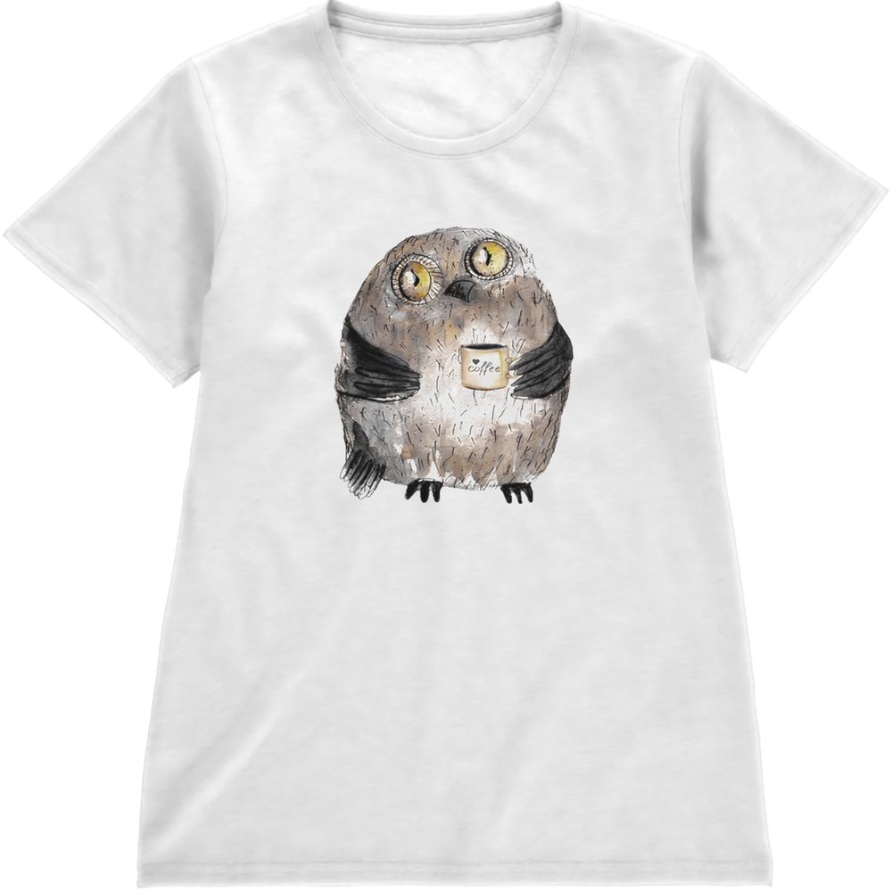 Regular Fit Printed T-Shirt Owl — image 4