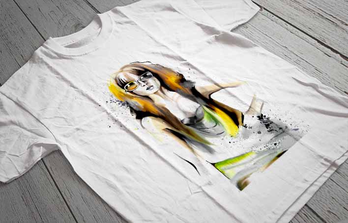 Regular Fit Printed T-Shirt Woman