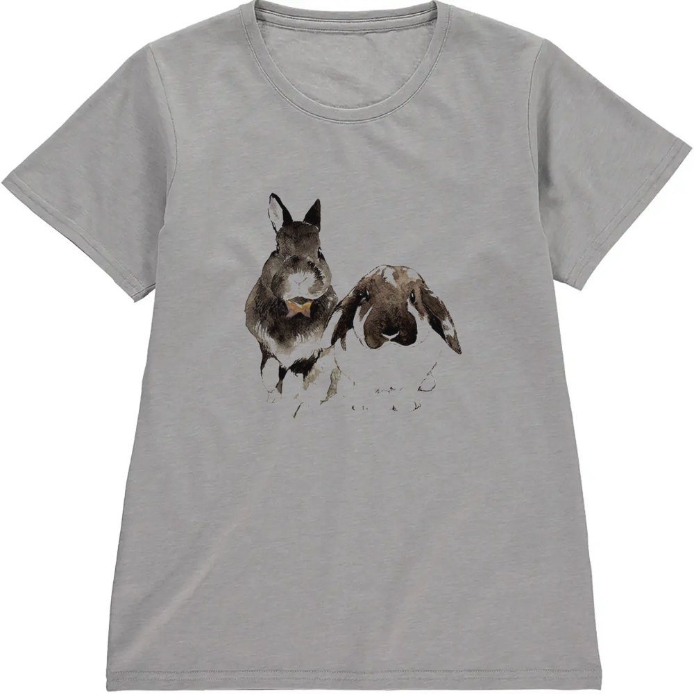 Regular Fit Printed T-Shirt Rabbits — image 5