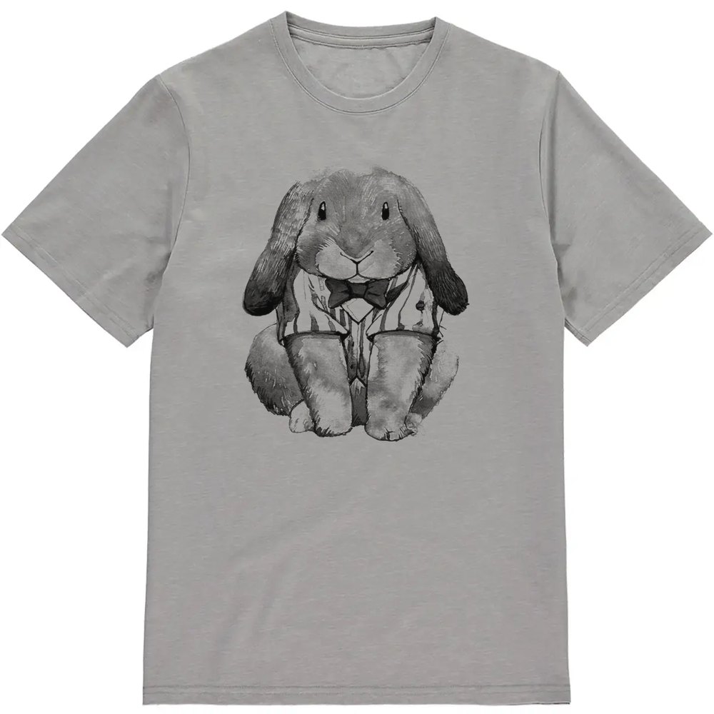 Regular Fit Printed T-Shirt Rabbit — image 3