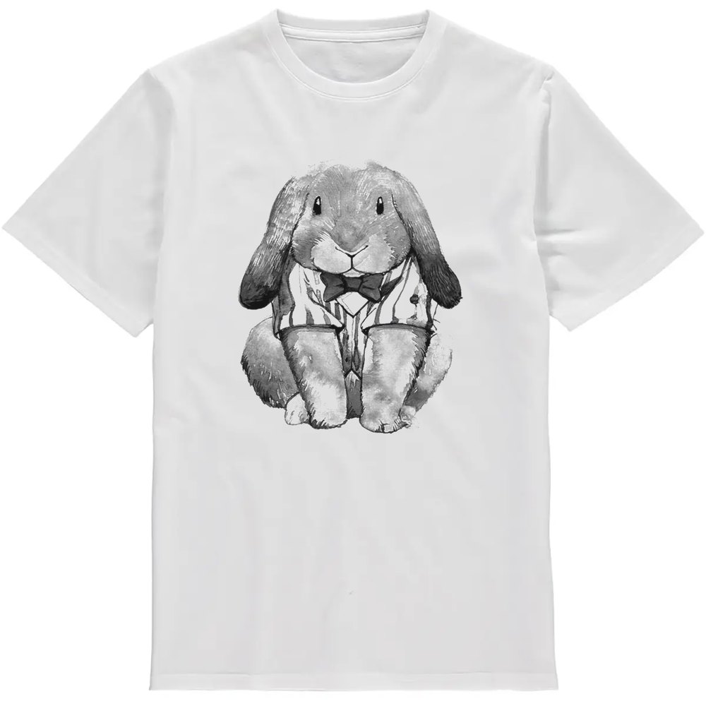 Regular Fit Printed T-Shirt Rabbit — image 2