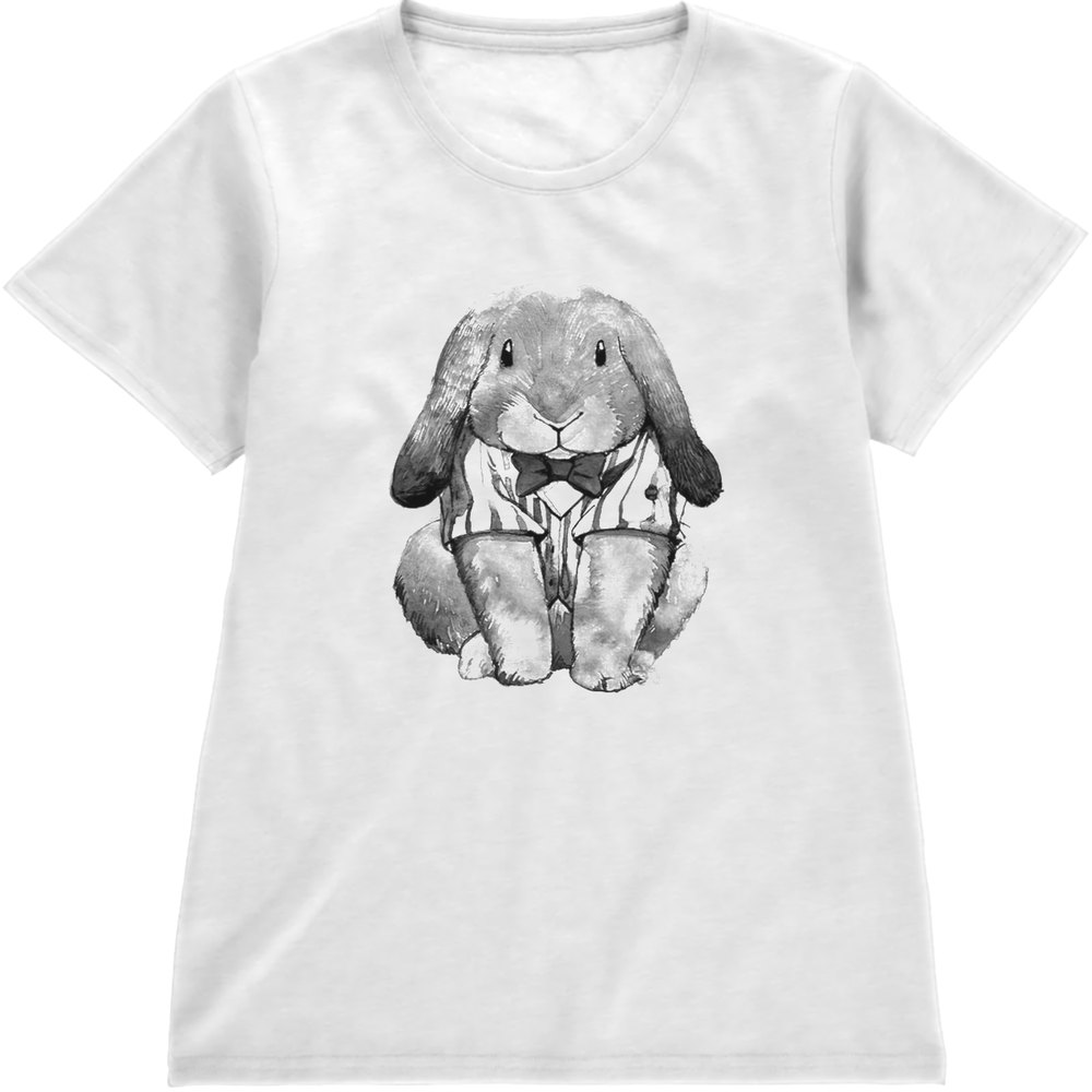 Regular Fit Printed T-Shirt Rabbit — image 4