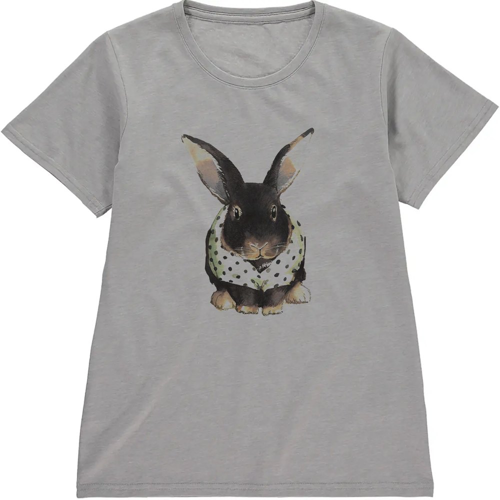 Regular Fit Printed T-Shirt Rabbit — image 5