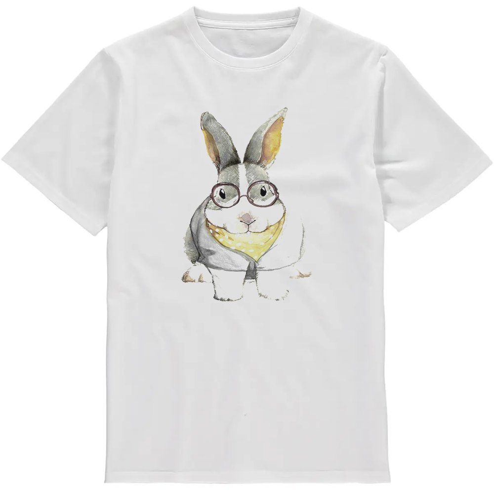 Regular Fit Printed T-Shirt Rabbit — image 2