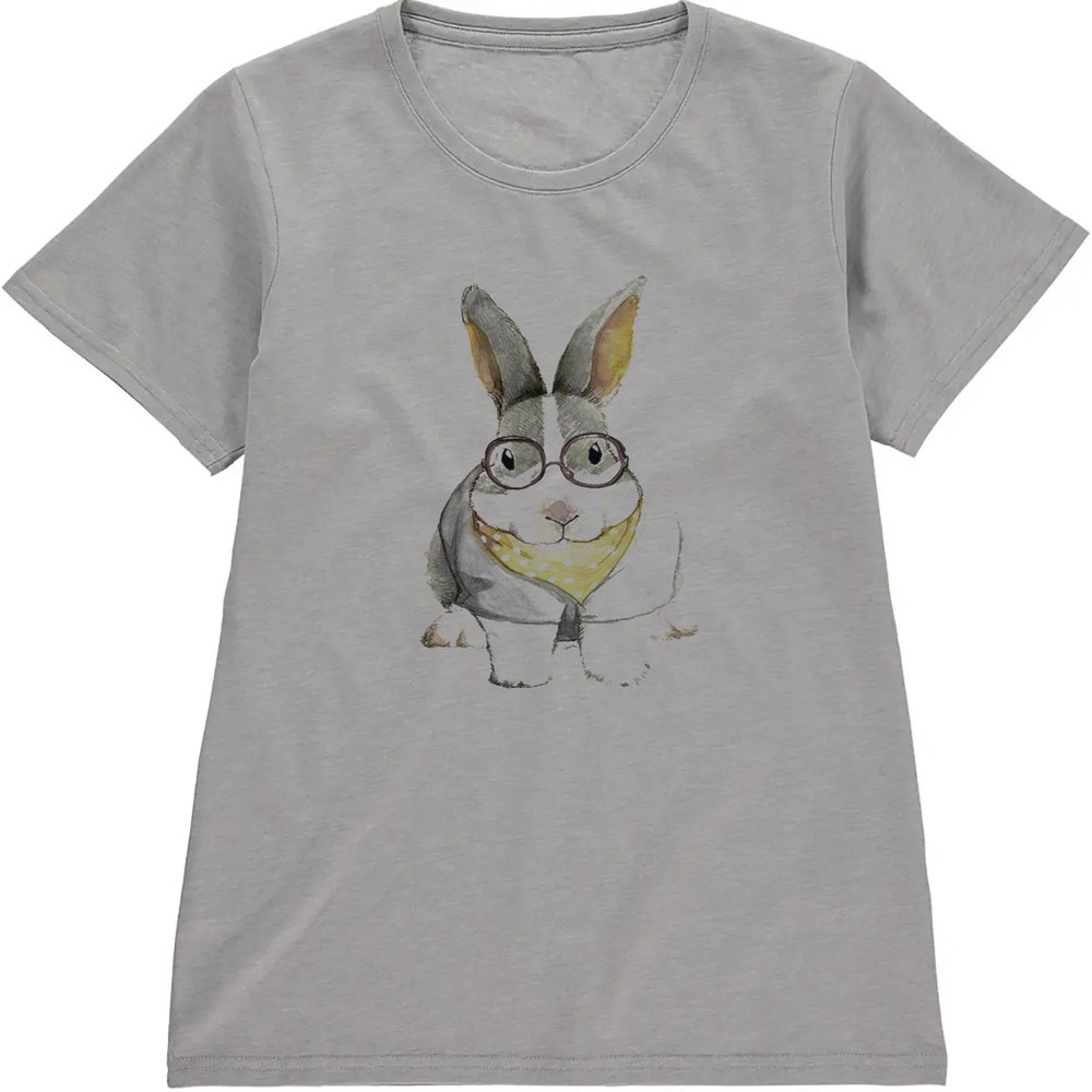 Regular Fit Printed T-Shirt Rabbit — image 5