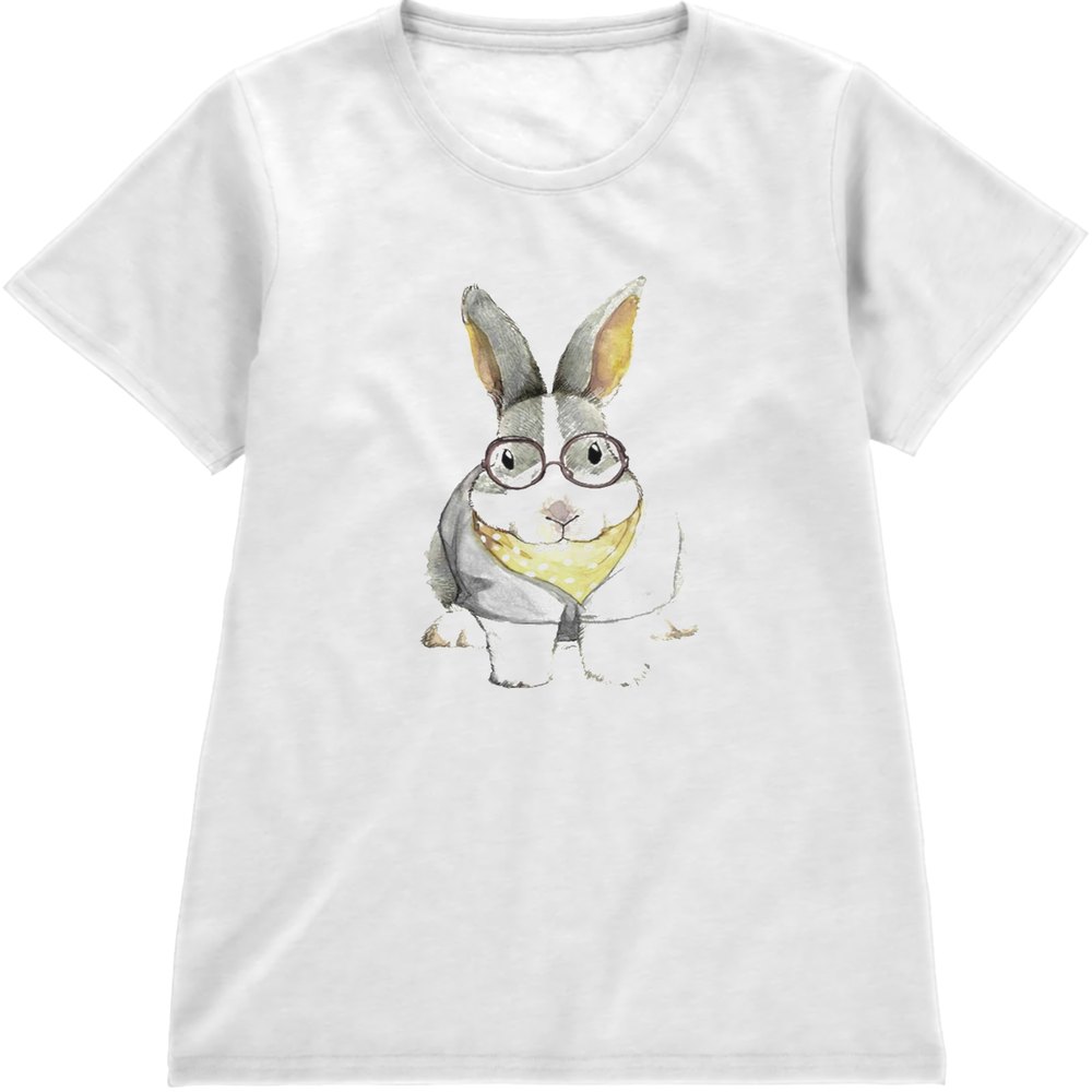 Regular Fit Printed T-Shirt Rabbit — image 4