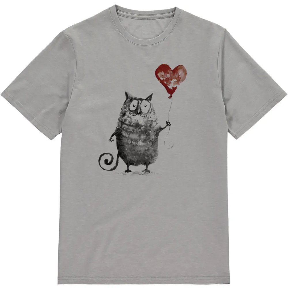 Regular Fit Printed T-Shirt Cat — image 3