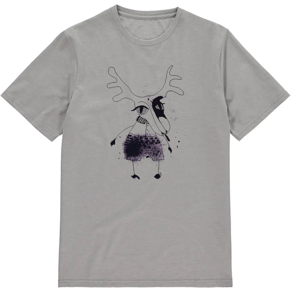Regular Fit Printed T-Shirt Deer — image 3