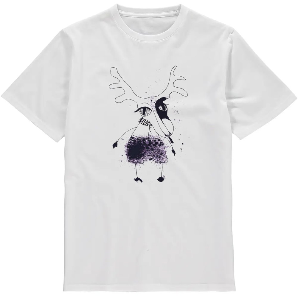 Regular Fit Printed T-Shirt Deer — image 2
