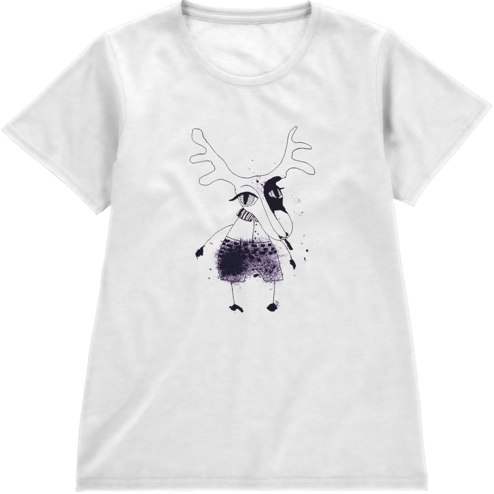 Regular Fit Printed T-Shirt Deer — image 4