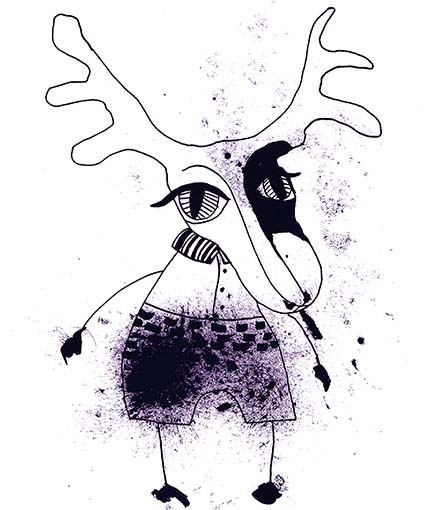 Regular Fit Printed T-Shirt Deer — image 6
