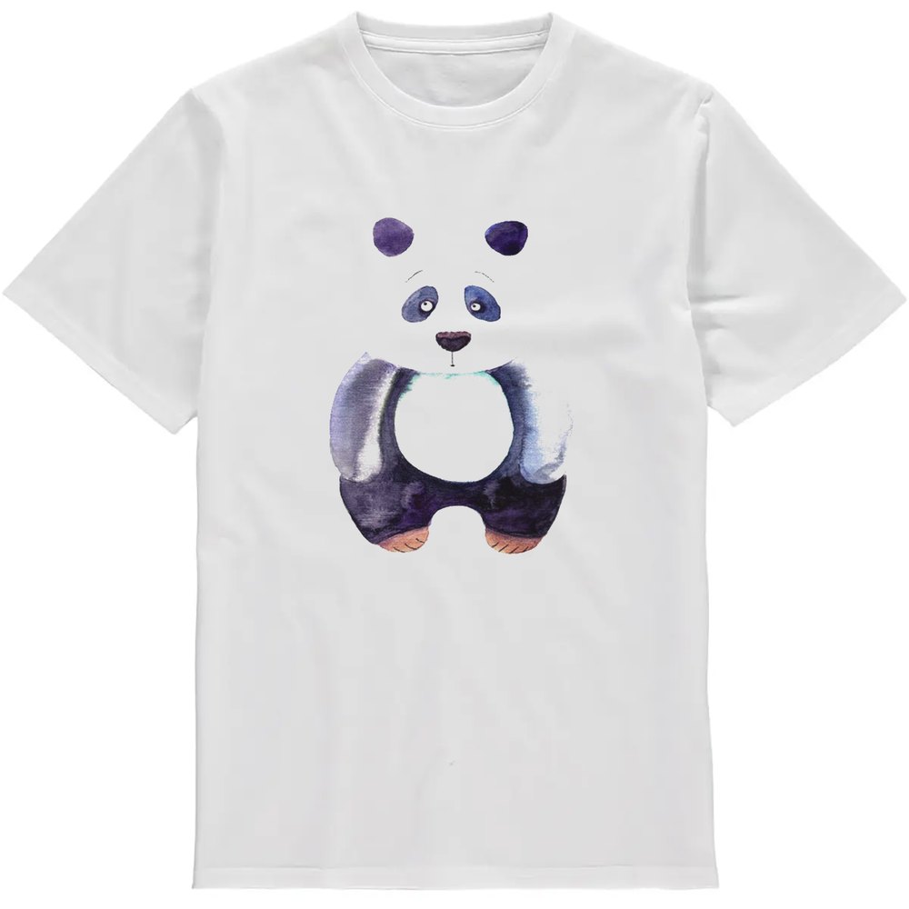 Regular Fit Printed T-Shirt Panda — image 2