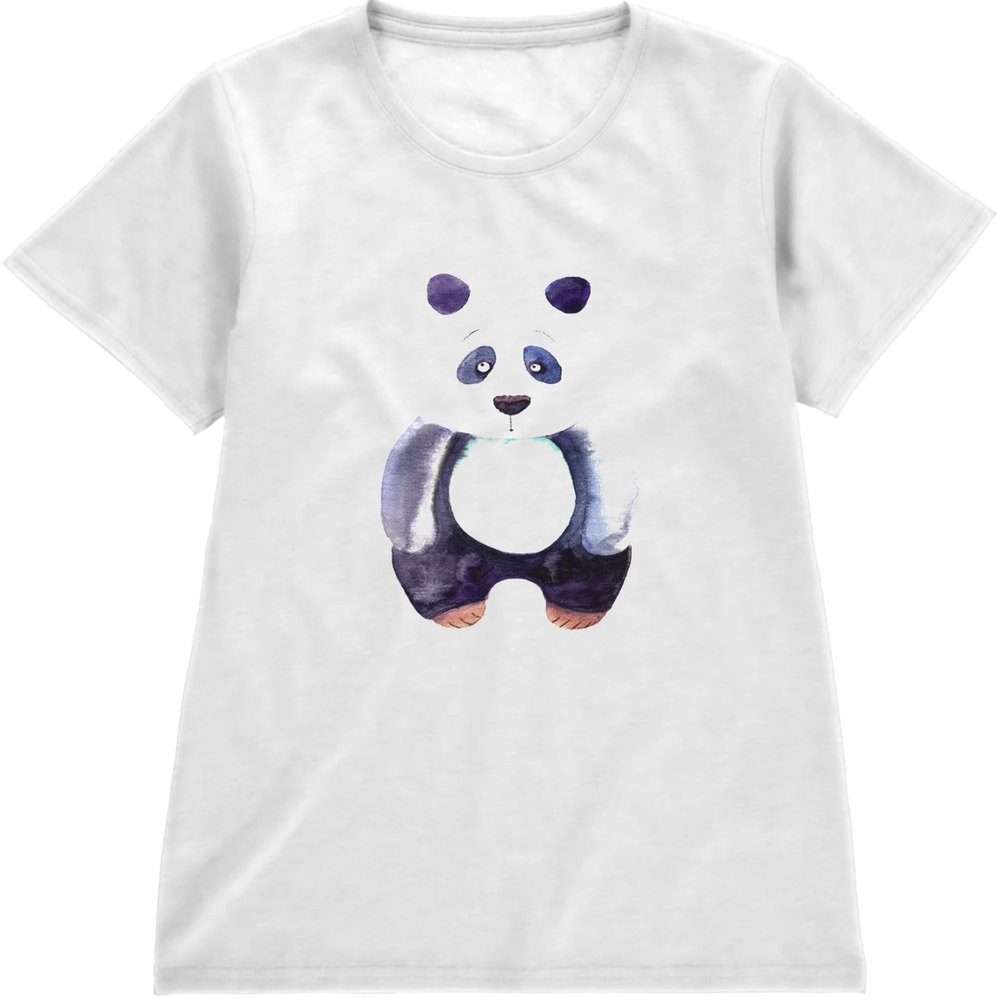 Regular Fit Printed T-Shirt Panda — image 4