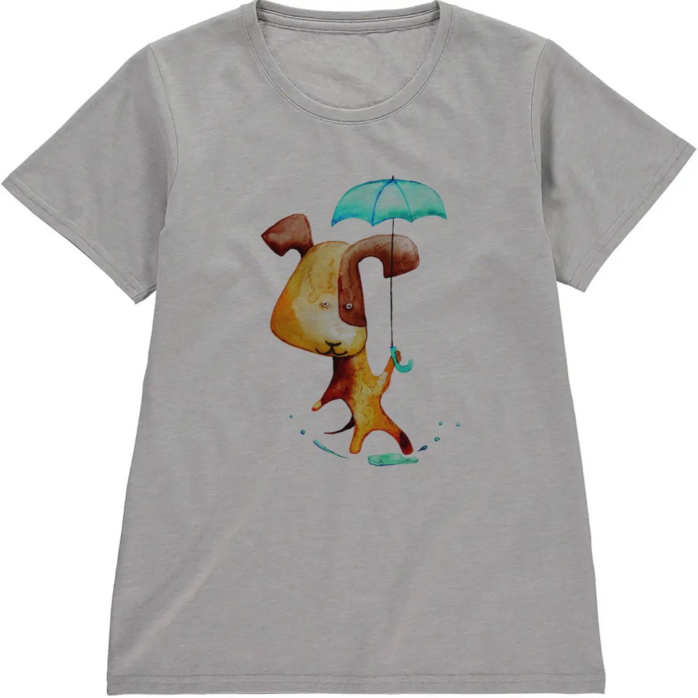 Regular Fit Printed T-Shirt Dog — image 5