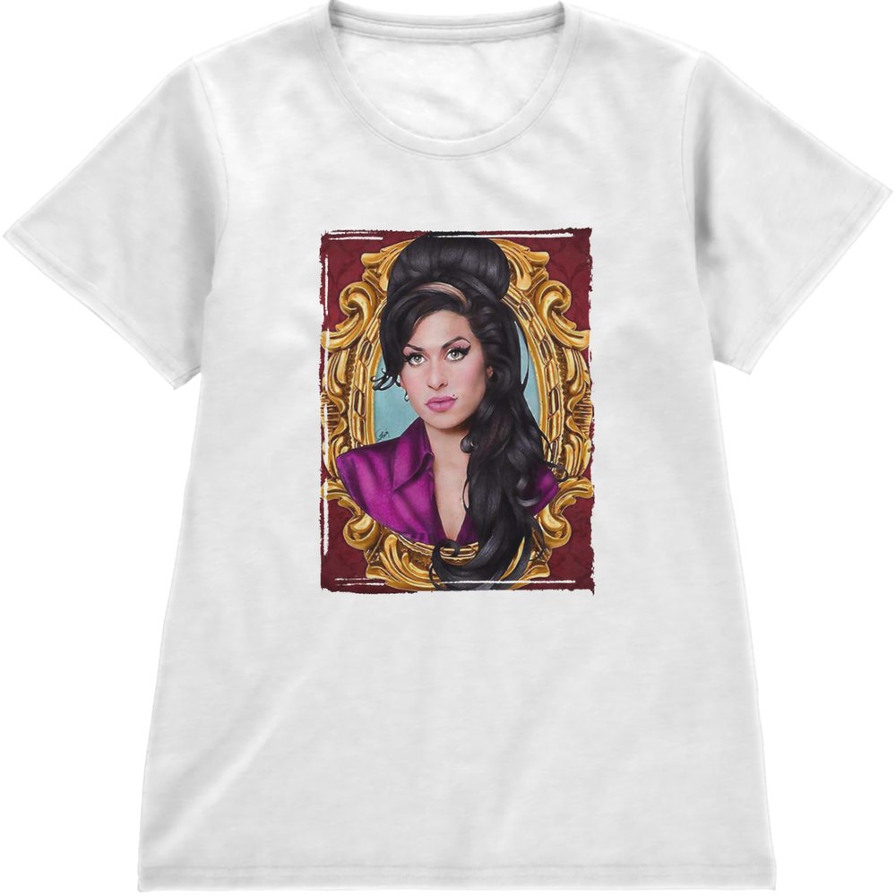 Regular Fit Printed T-Shirt Amy Winehouse — image 4