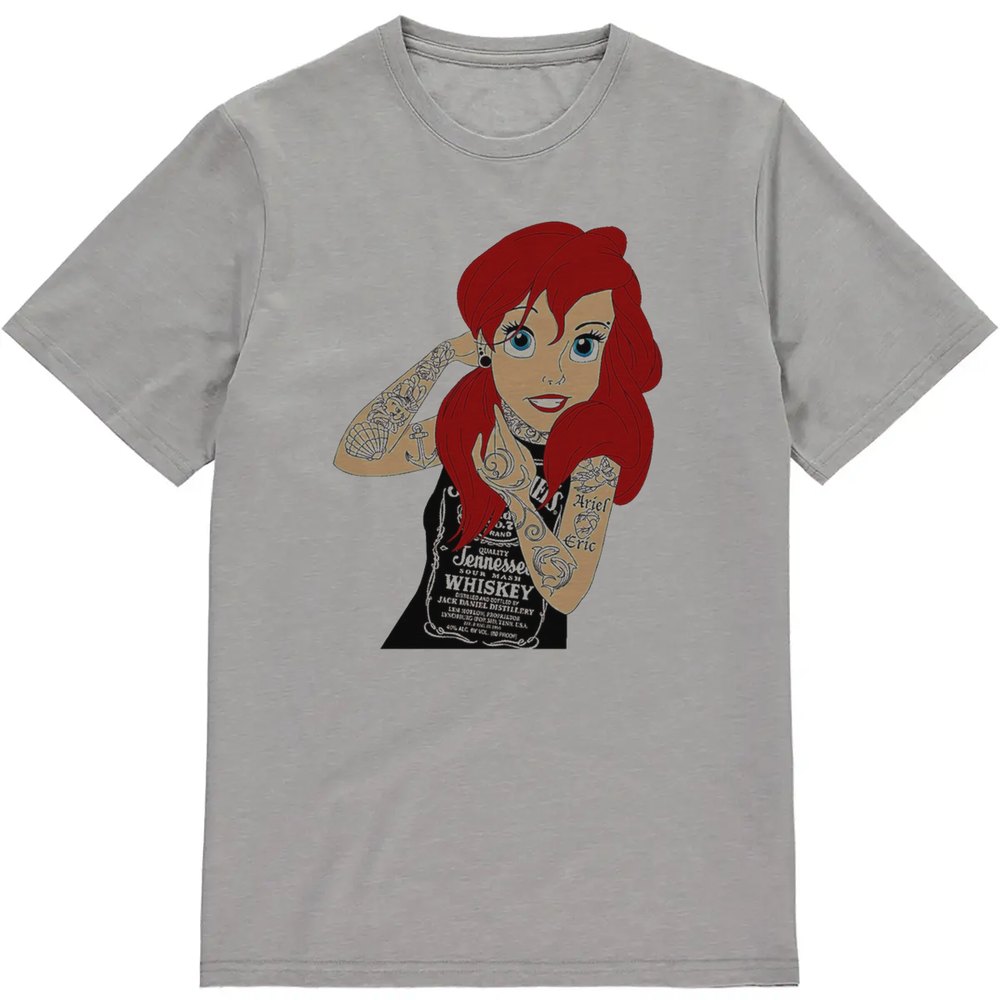 Regular Fit Printed T-Shirt Ariel with Tattoos — image 3