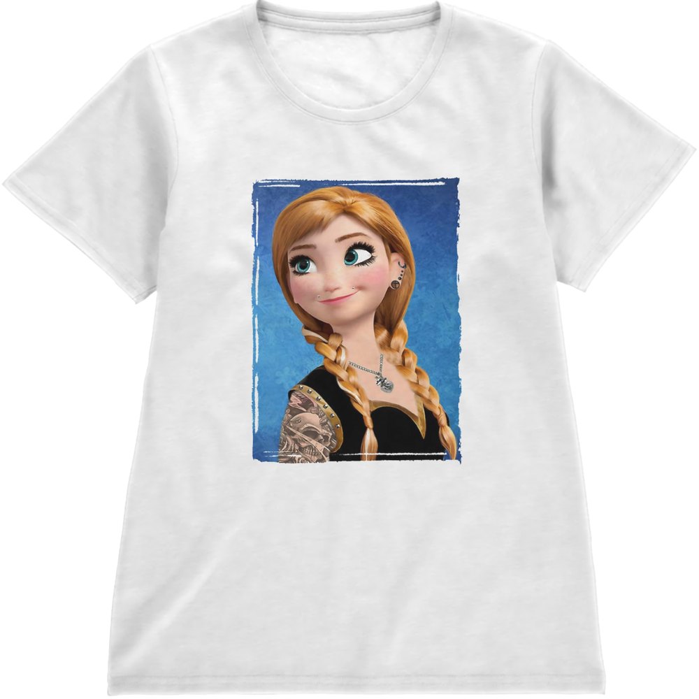 Regular Fit Printed T-Shirt Anna Frozen — image 4