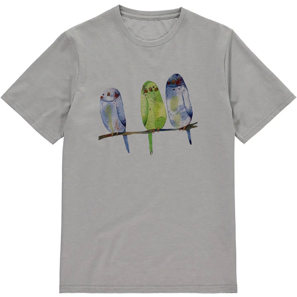 Regular Fit Printed T-Shirt Birds — image 3