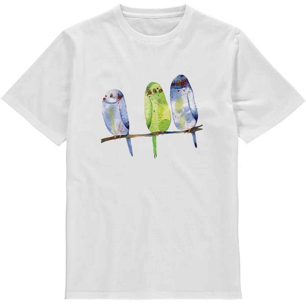 Regular Fit Printed T-Shirt Birds — image 2