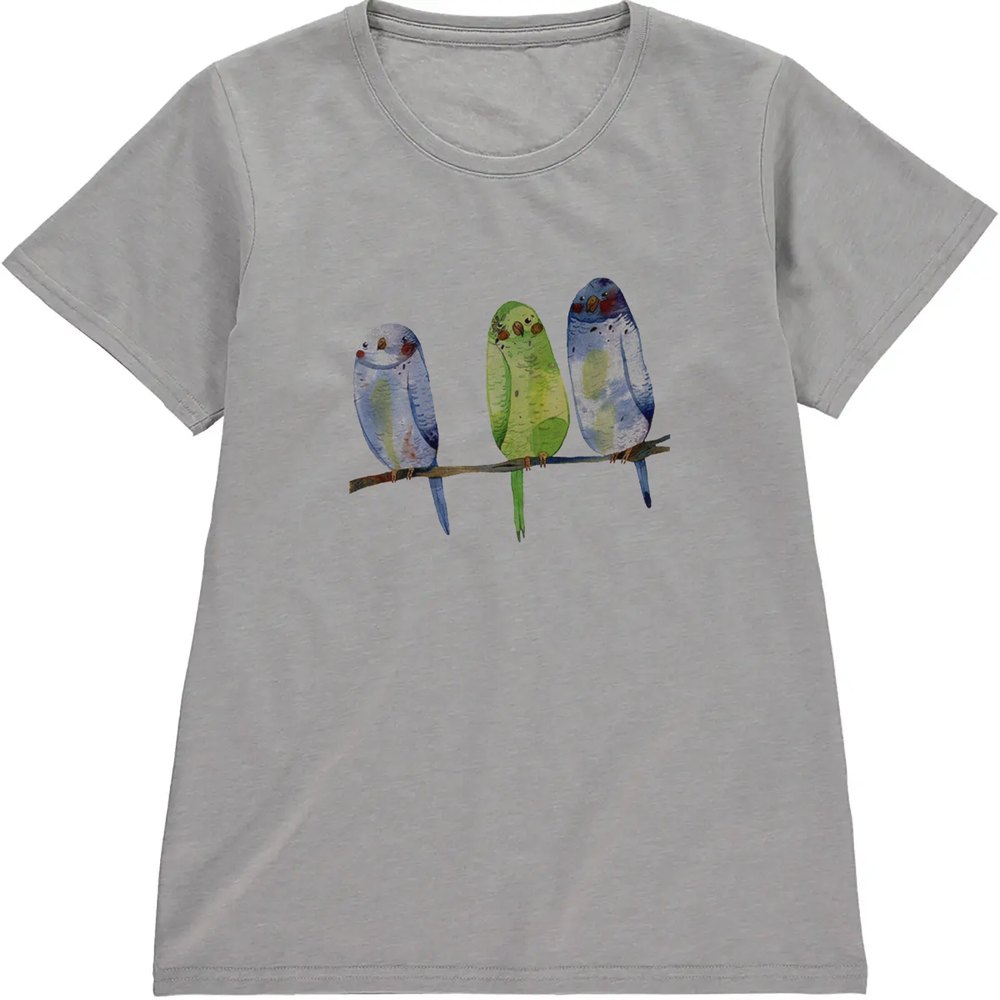Regular Fit Printed T-Shirt Birds — image 5