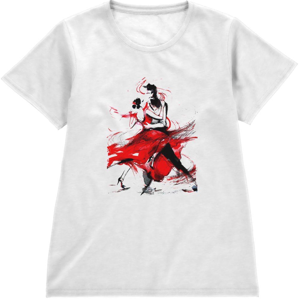 Regular Fit Printed T-Shirt Dancers — image 4