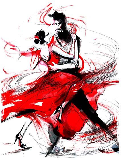 Regular Fit Printed T-Shirt Dancers — image 6