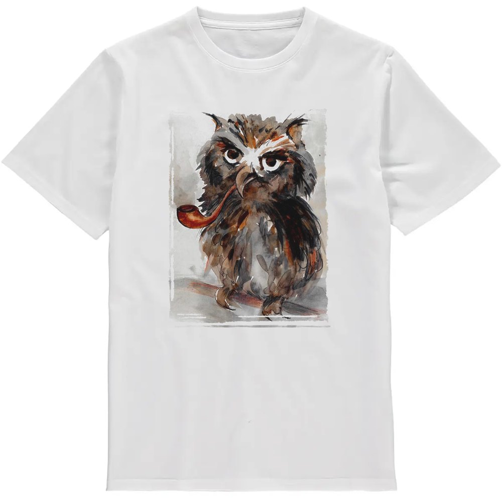 Regular Fit Printed T-Shirt Owl — image 2