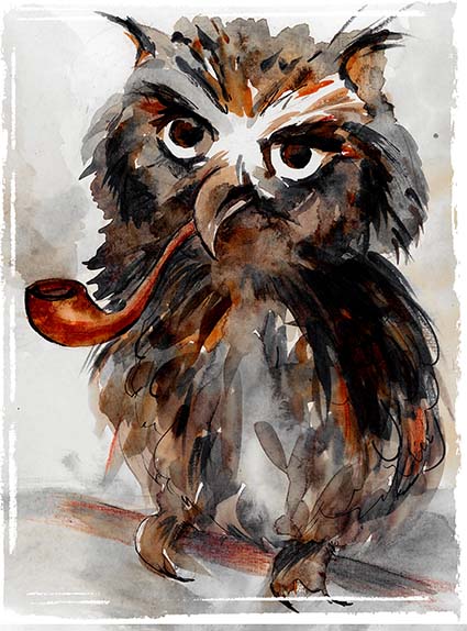 Regular Fit Printed T-Shirt Owl — image 6