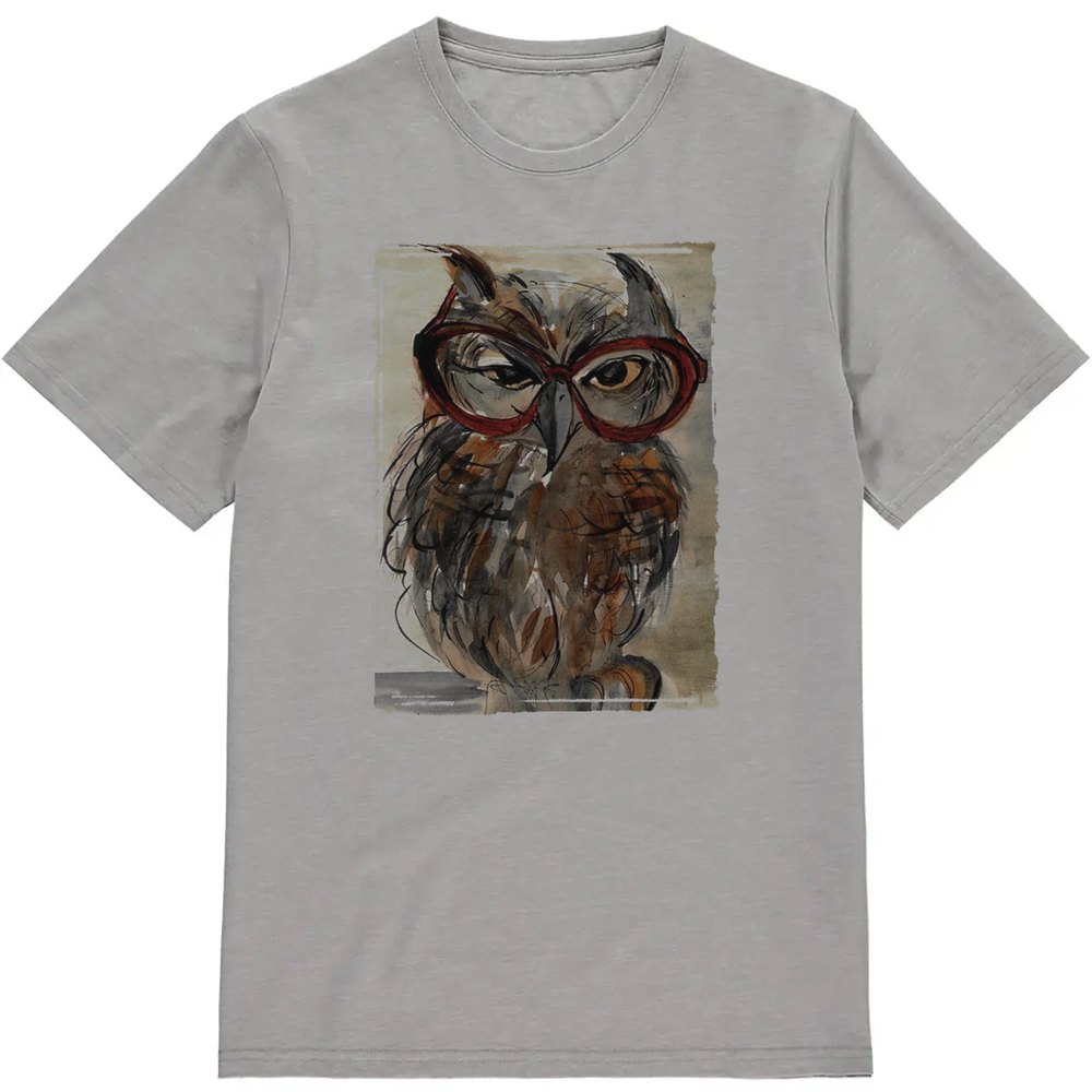 Regular Fit Printed T-Shirt Owl — image 3