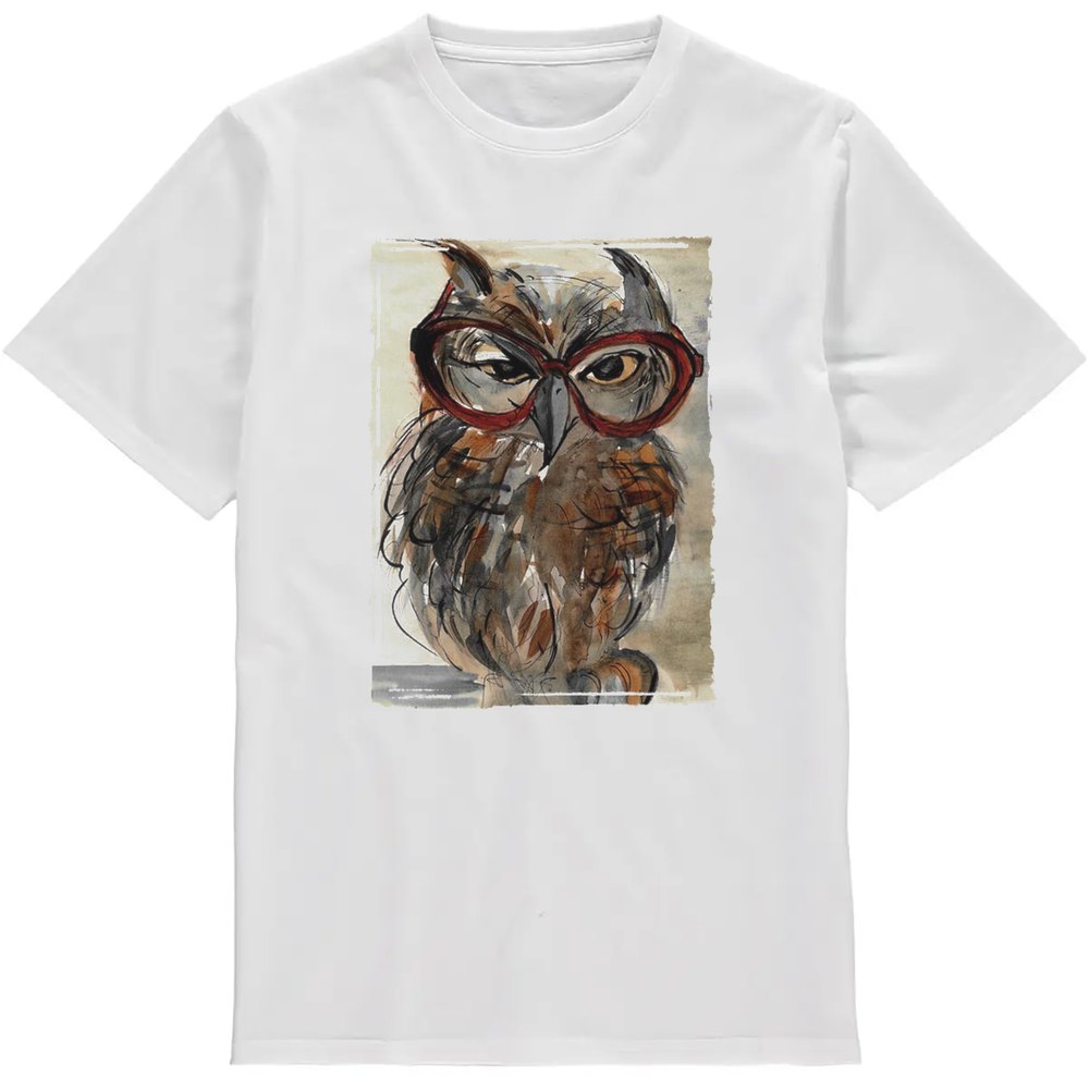 Regular Fit Printed T-Shirt Owl — image 2