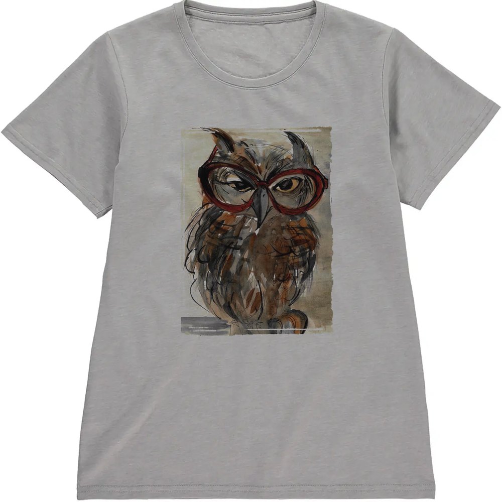 Regular Fit Printed T-Shirt Owl — image 5