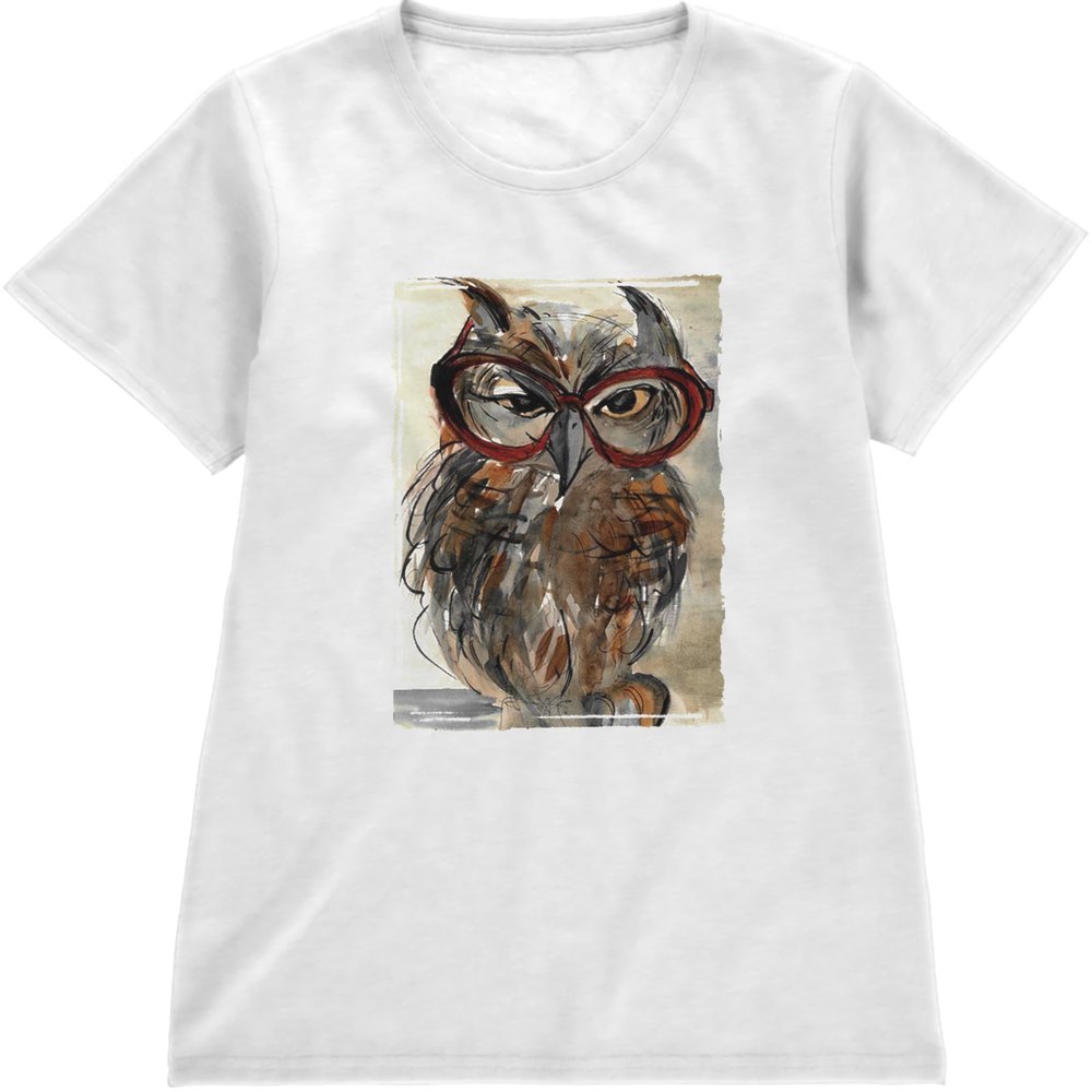 Regular Fit Printed T-Shirt Owl — image 4