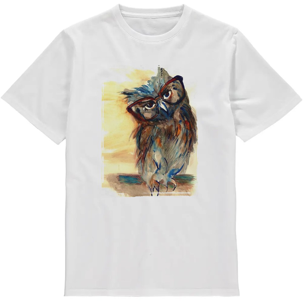 Regular Fit Printed T-Shirt Owl — image 2