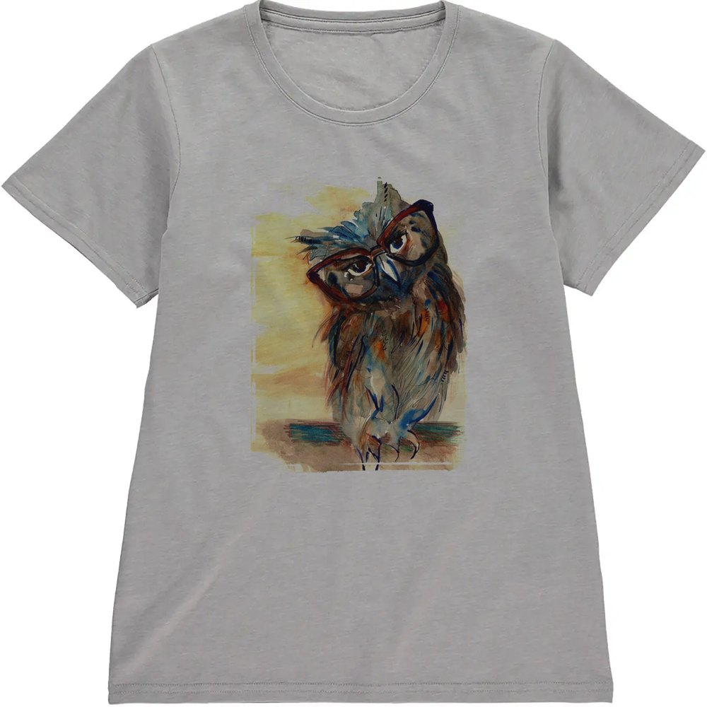 Regular Fit Printed T-Shirt Owl — image 5