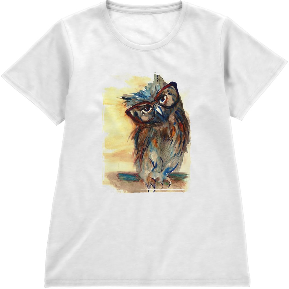 Regular Fit Printed T-Shirt Owl — image 4