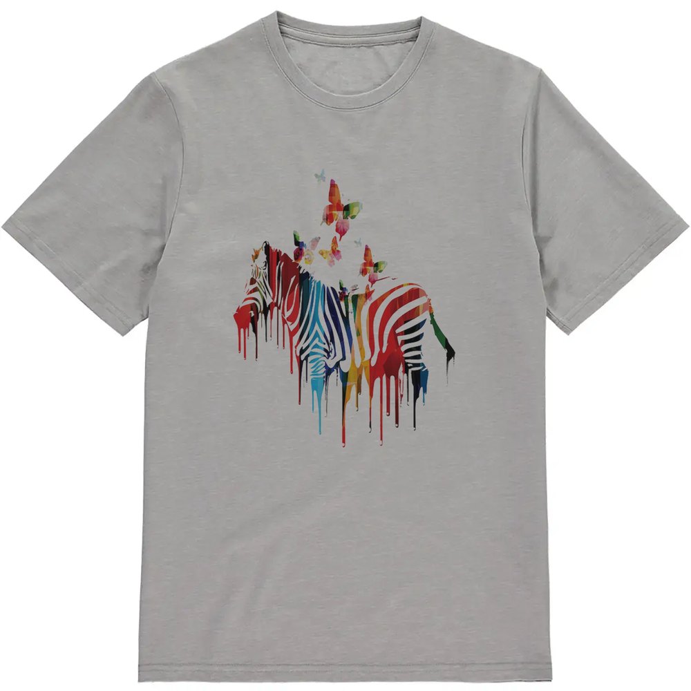 Regular Fit Printed T-Shirt Zebra — image 3