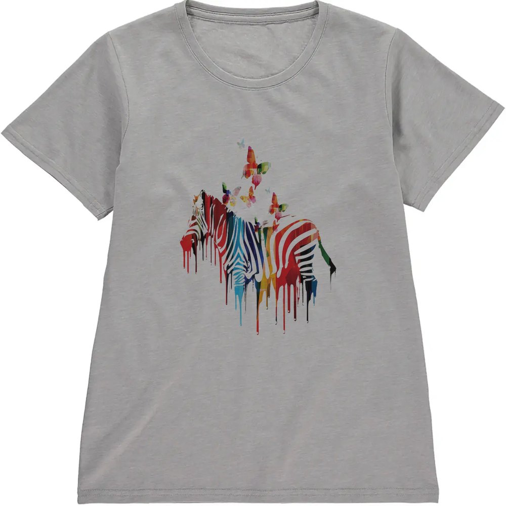 Regular Fit Printed T-Shirt Zebra — image 5