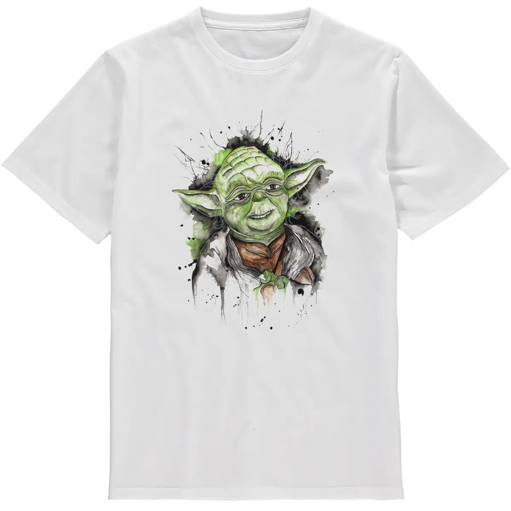 Regular Fit Printed T-Shirt Yoda — image 2