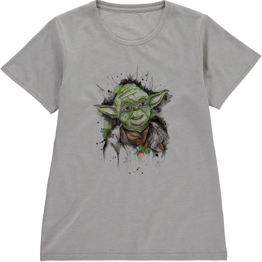 Regular Fit Printed T-Shirt Yoda — image 5