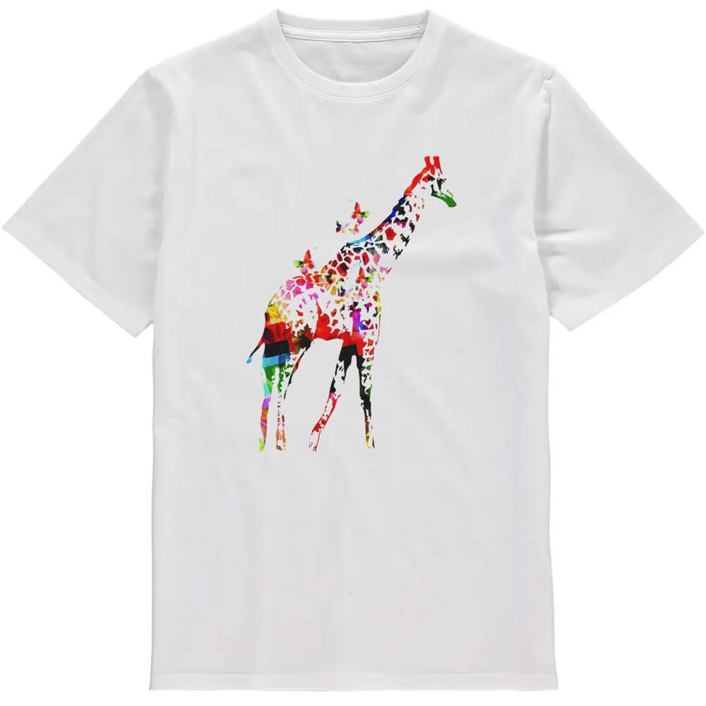 Regular Fit Printed T-Shirt Giraffe — image 2