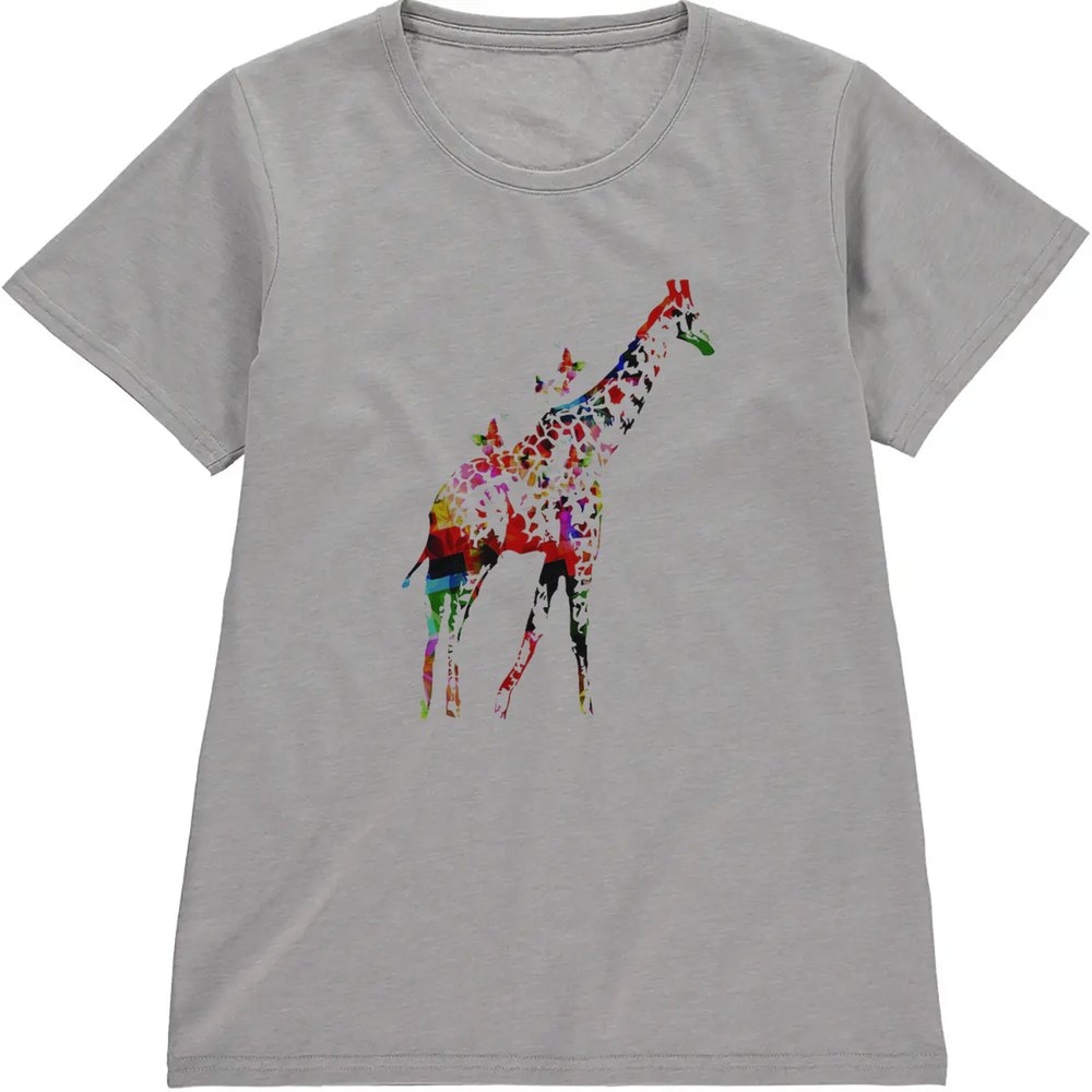 Regular Fit Printed T-Shirt Giraffe — image 5