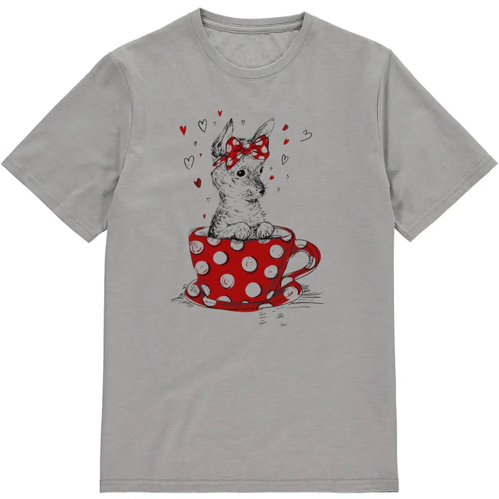Regular Fit Printed T-Shirt Dog in Teacup — image 3