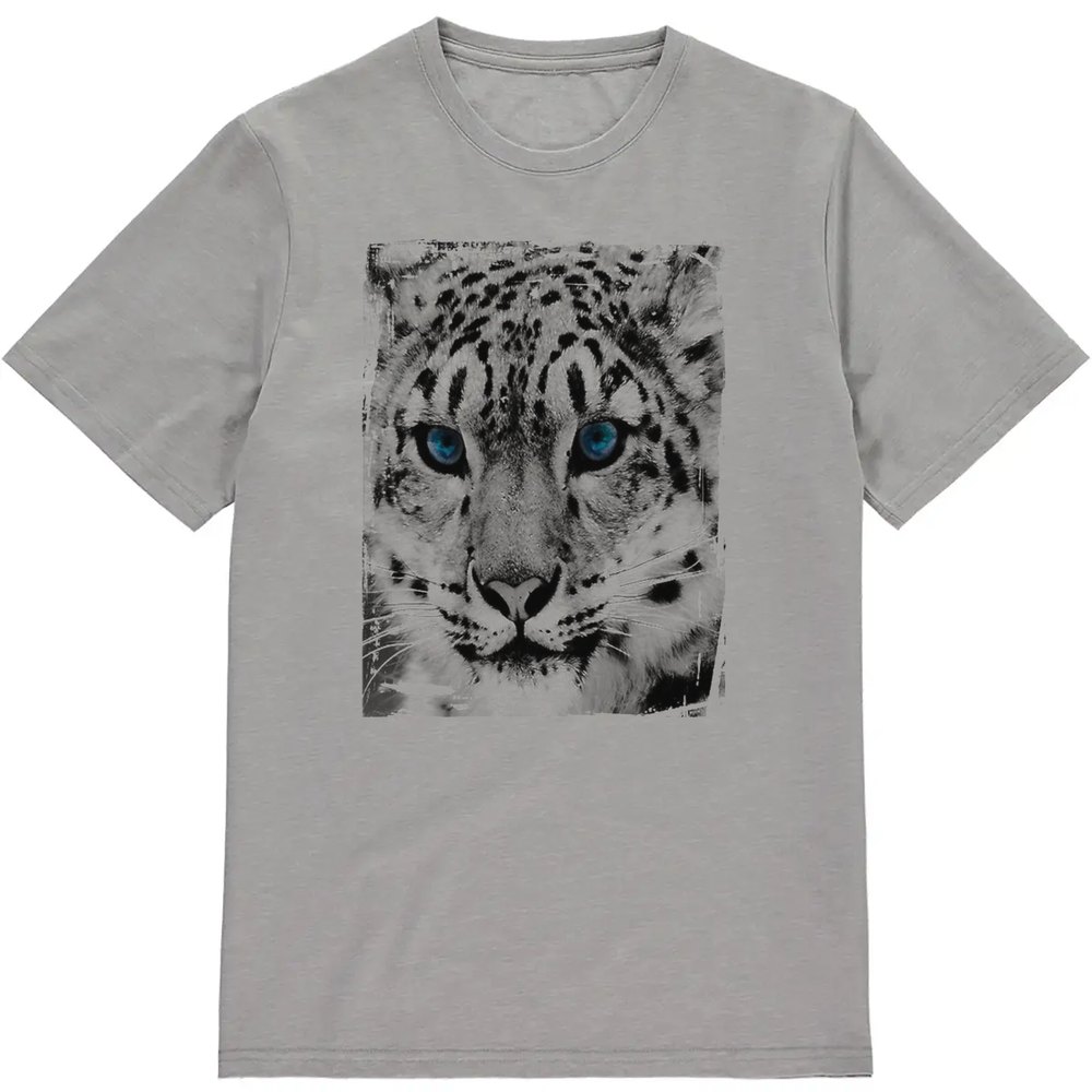 Regular Fit Printed T-Shirt Leopard — image 3