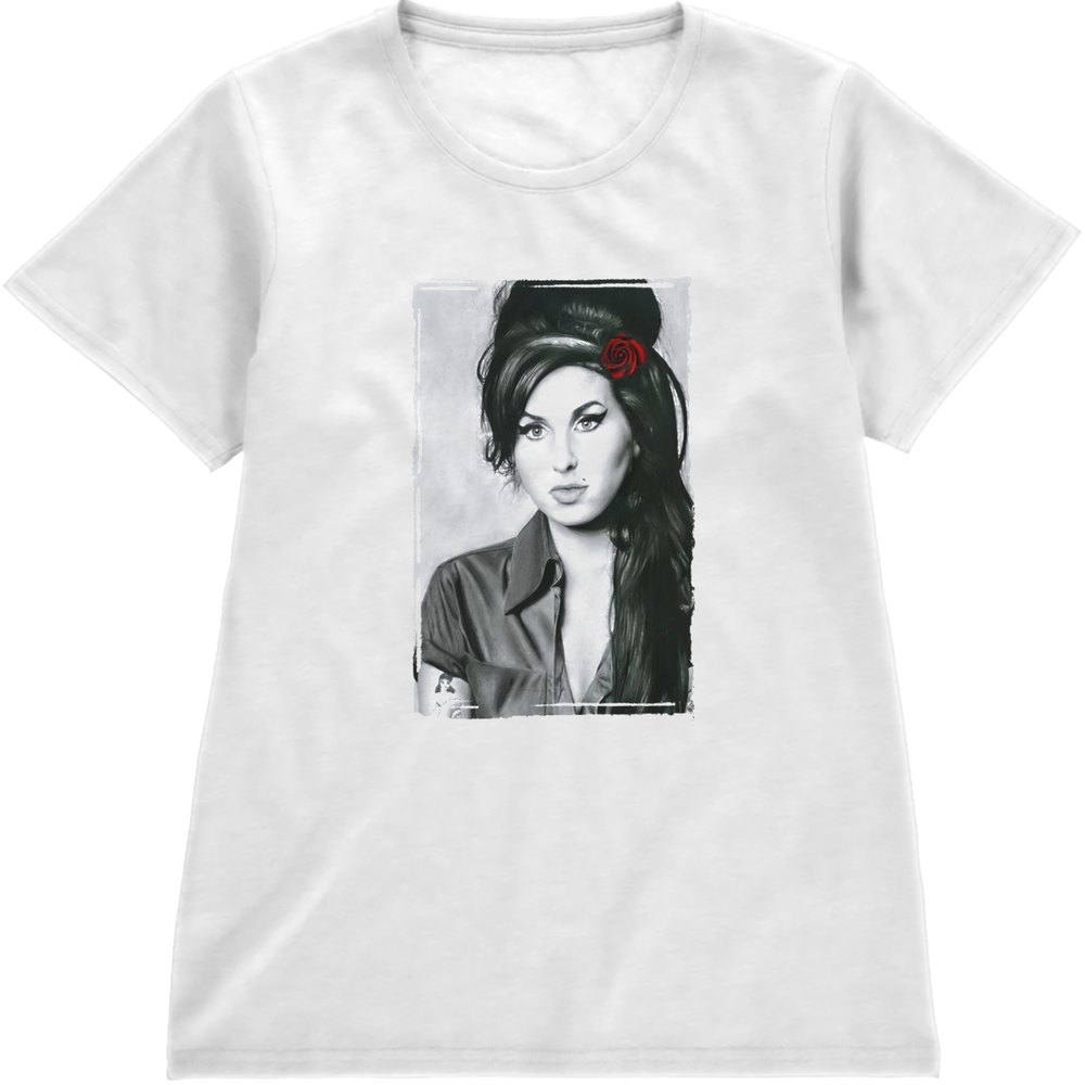 Regular Fit Printed T-Shirt Amy Winehouse — image 4