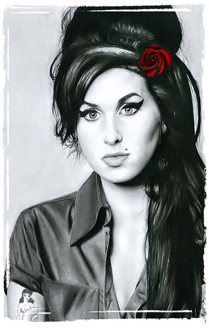 Regular Fit Printed T-Shirt Amy Winehouse — image 6