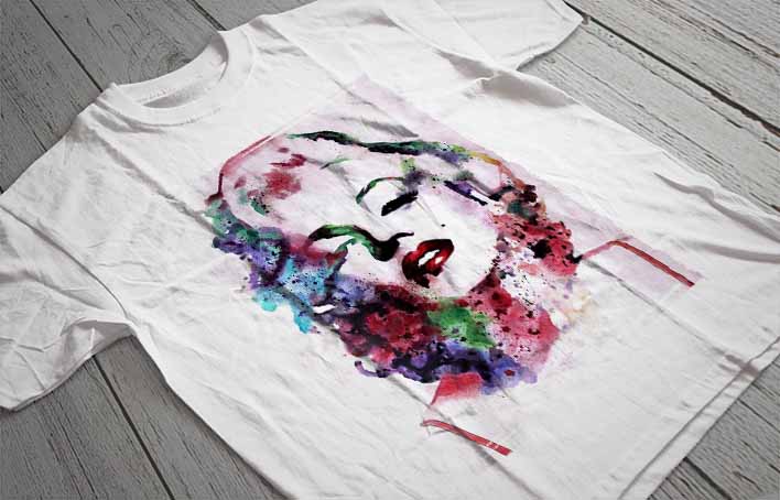 Regular Fit Printed T-Shirt Marilyn Monroe