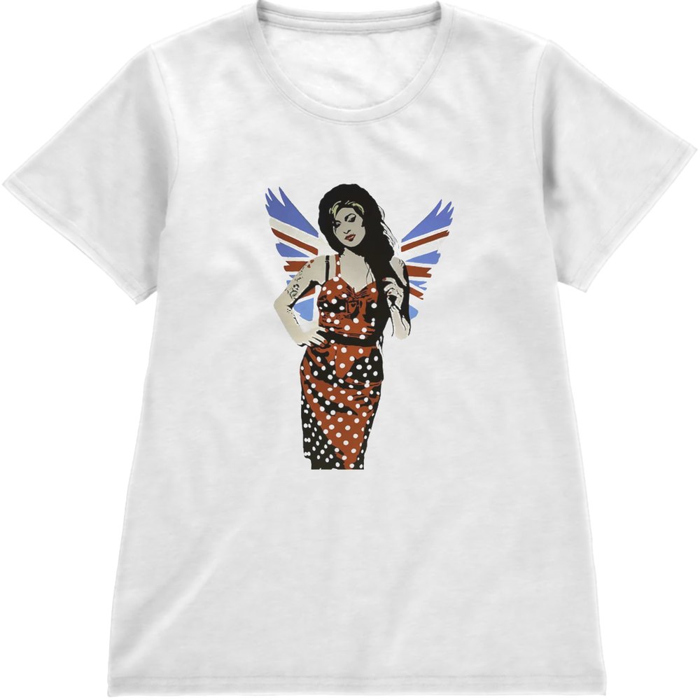 Regular Fit Printed T-Shirt Amy Winehouse — image 4