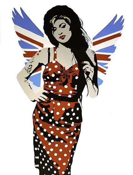 Regular Fit Printed T-Shirt Amy Winehouse — image 6