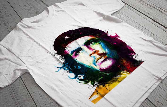 Regular Fit Printed T-Shirt Che Guevara